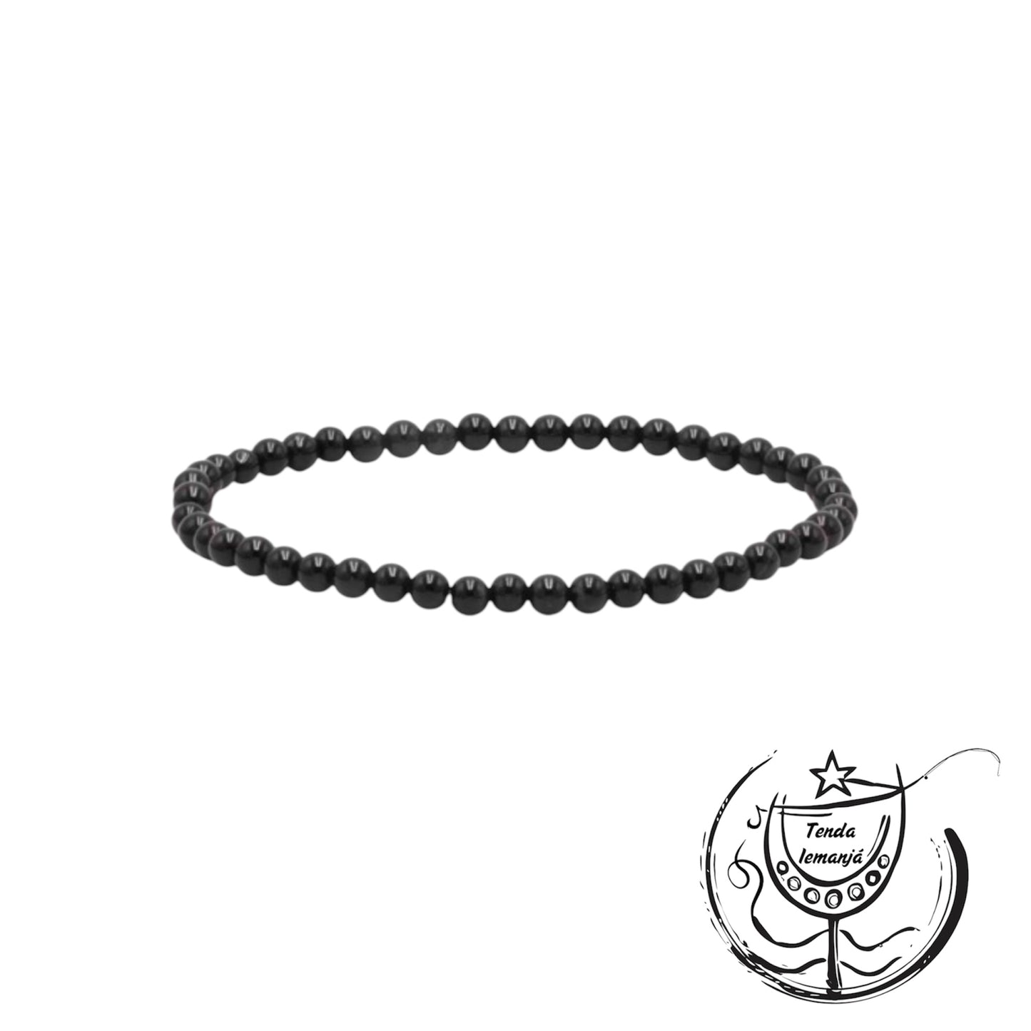 Pulseira - Ónix - 4mm