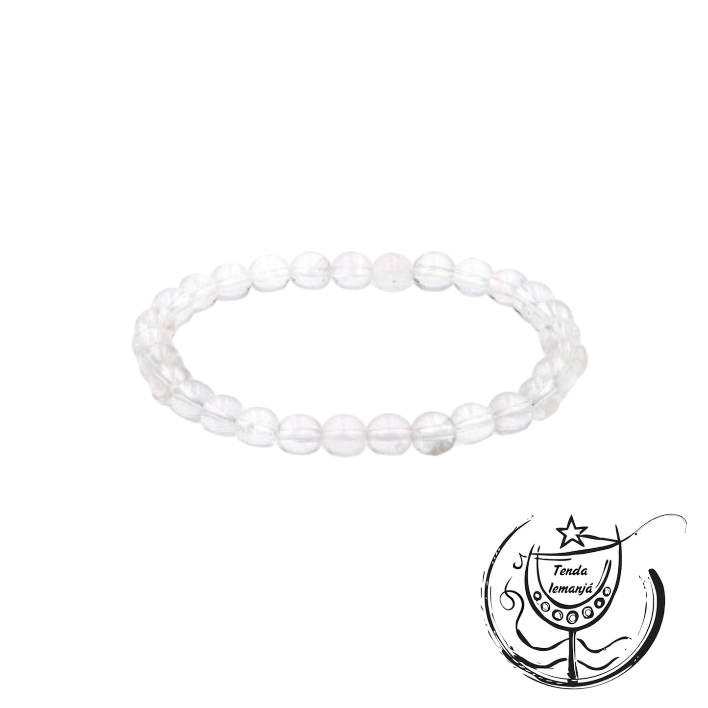 Pulseira - Quartzo Cristal - 6mm