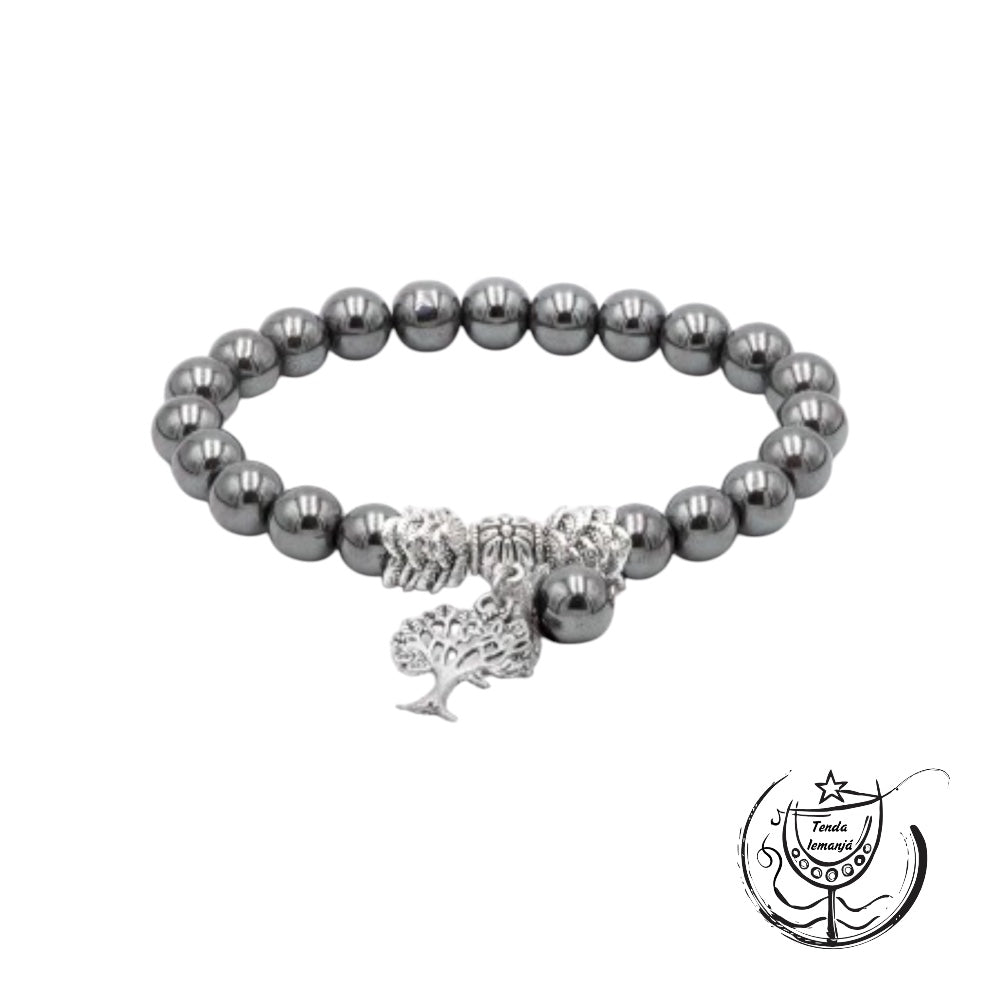 Pulseira - Hematite Árvore da Vida