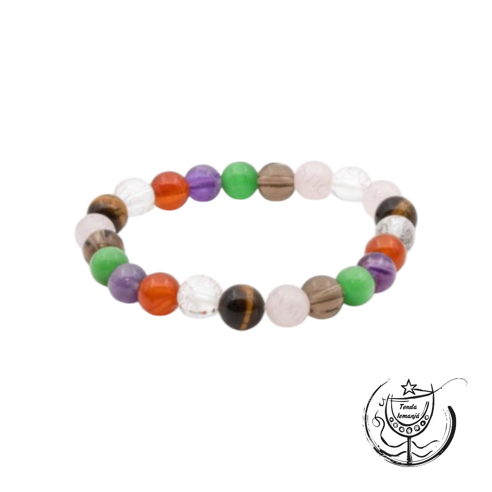 Pulseira Chakras 1x1 - 8mm