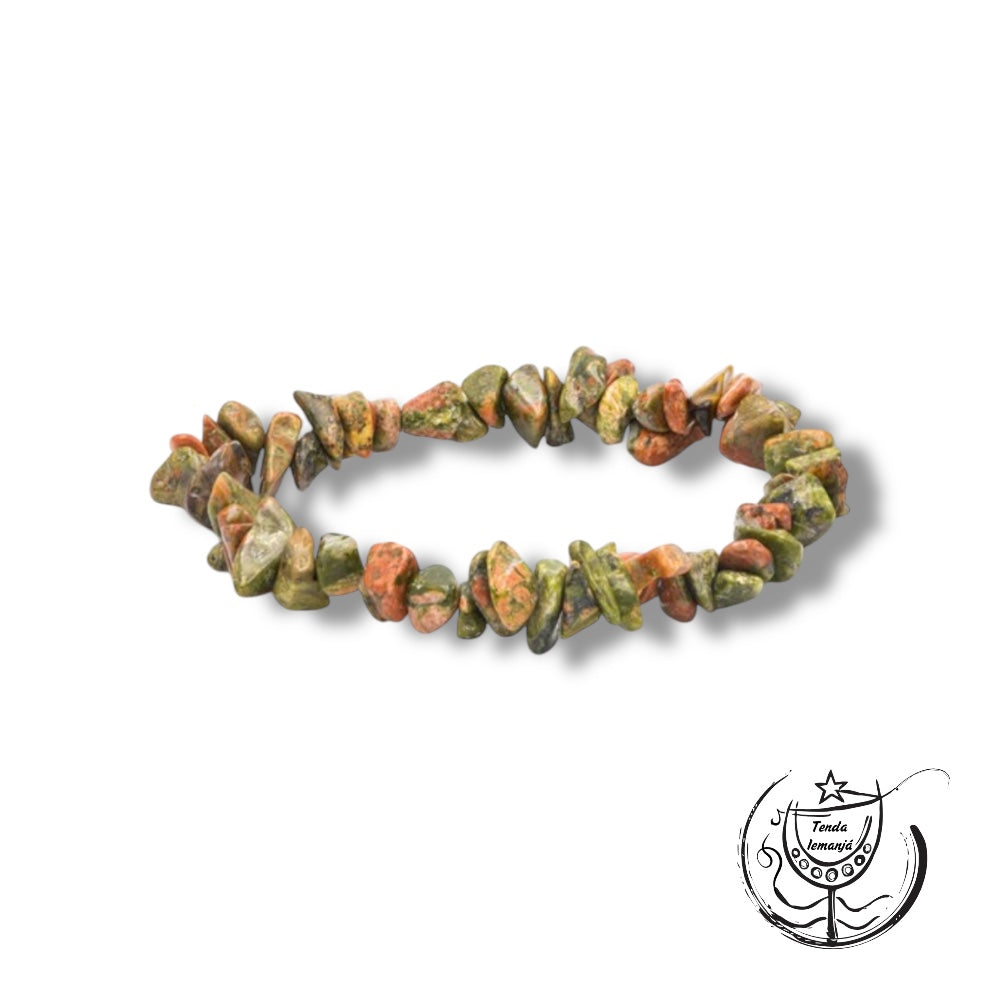 Pulseira Chips - Unakite