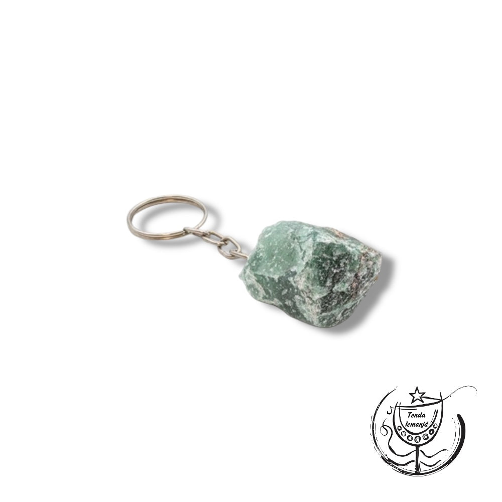 Porta Chaves - Bruto Quartzo Verde