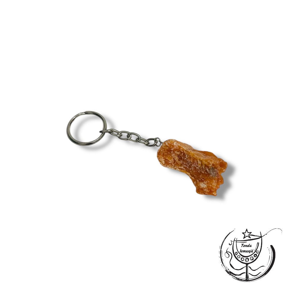 Porta Chaves - Bruto Calcite Laranja