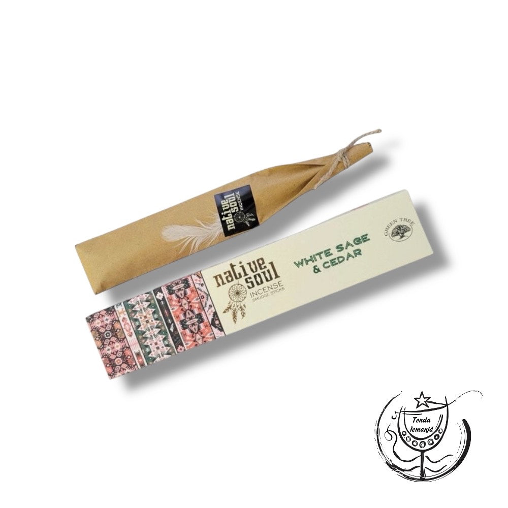 Incenso - Green Tree - White Sage & Cedar