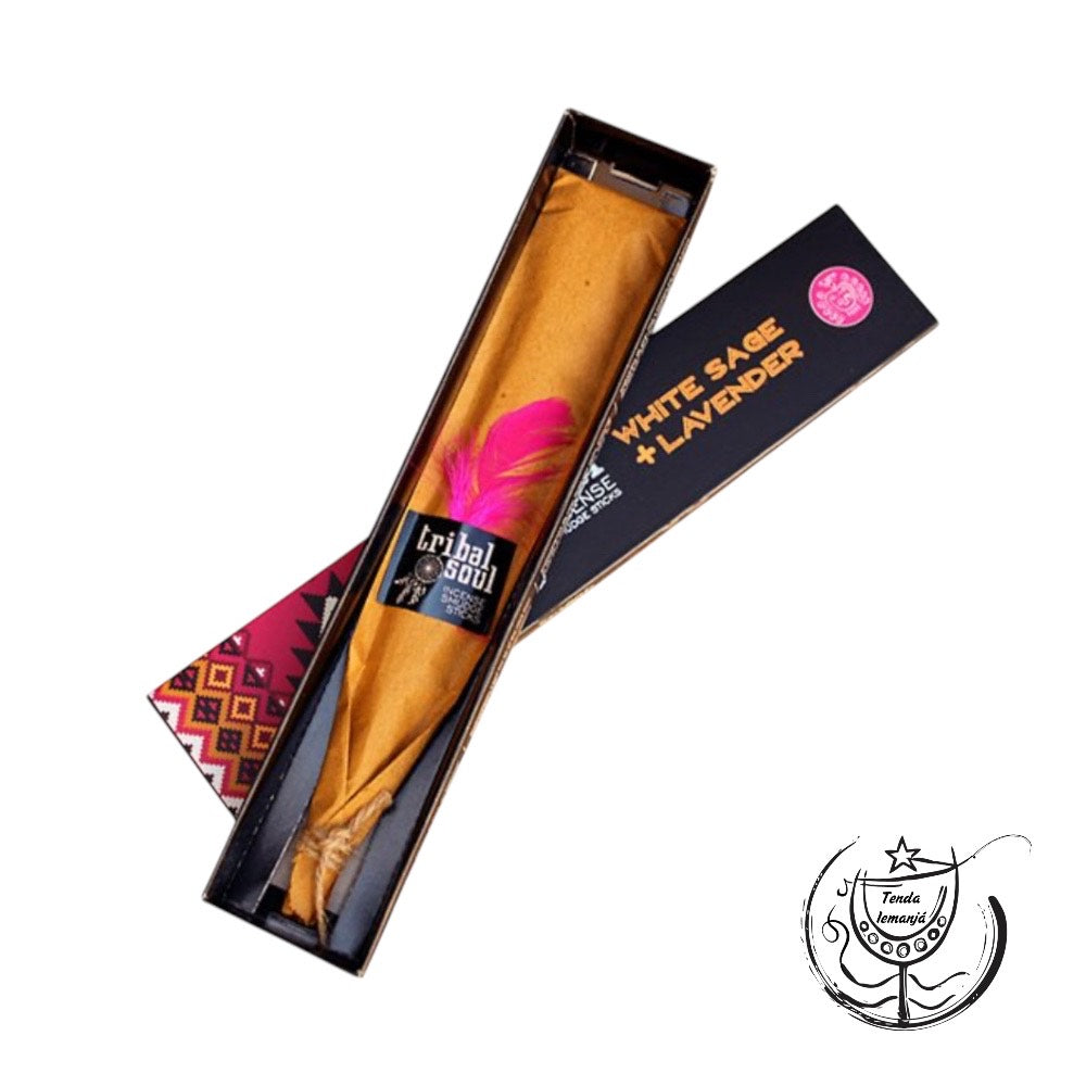 Incenso - Tribal Soul - Lavanda & Sálvia Branca