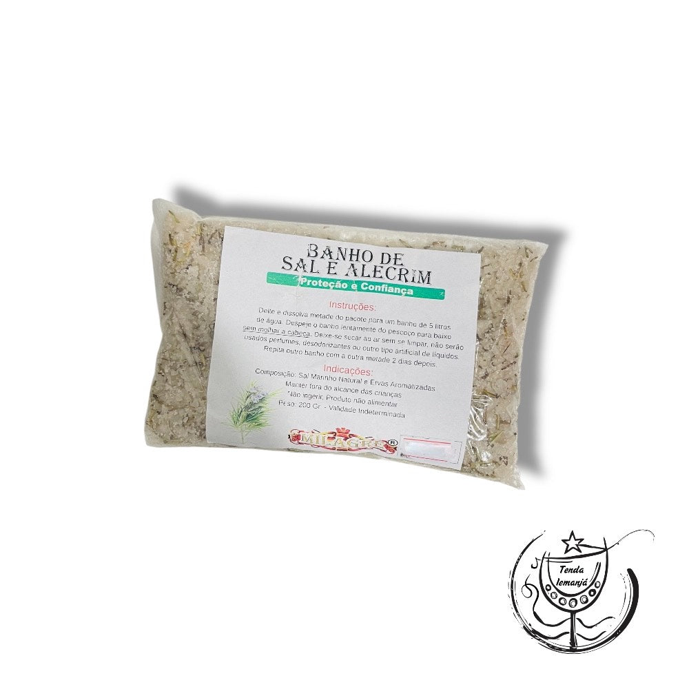 Banho Sal & Alecrim