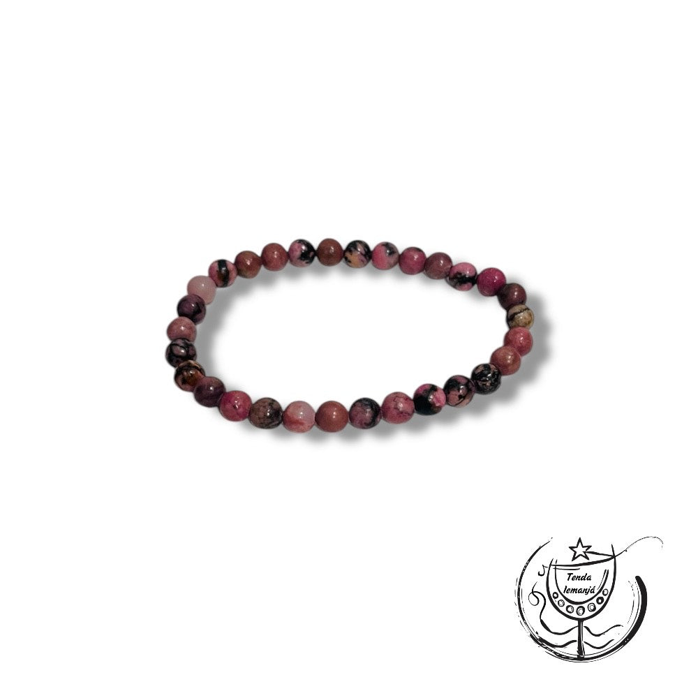 Pulseira - RODONITE 6mm