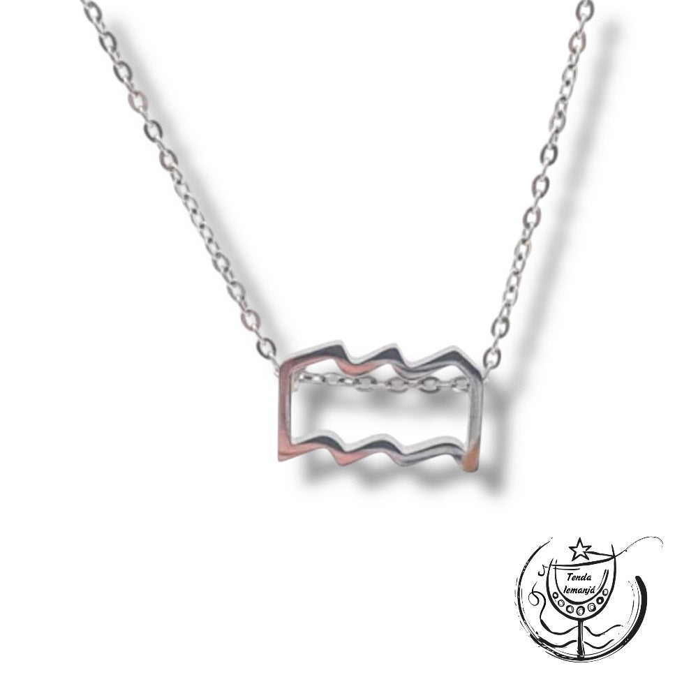 Colar Signo - Aquário