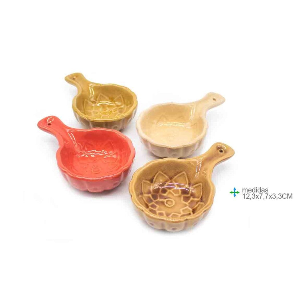 Queimador Cerâmica Mandala Rosa