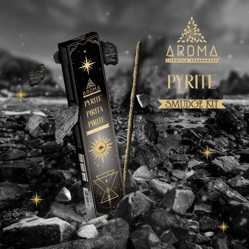 AROMA - Incenso de Pirita de Cristal