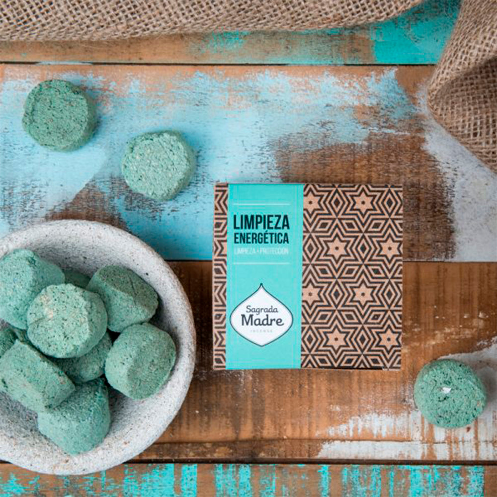 Pastilha Defumação Ativada Limpeza Energética - Sagrada Madre