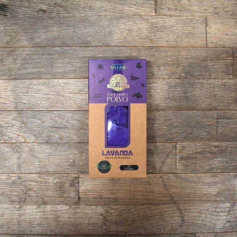 ULLAS - Incenso Orgânico de Lavanda em Pó