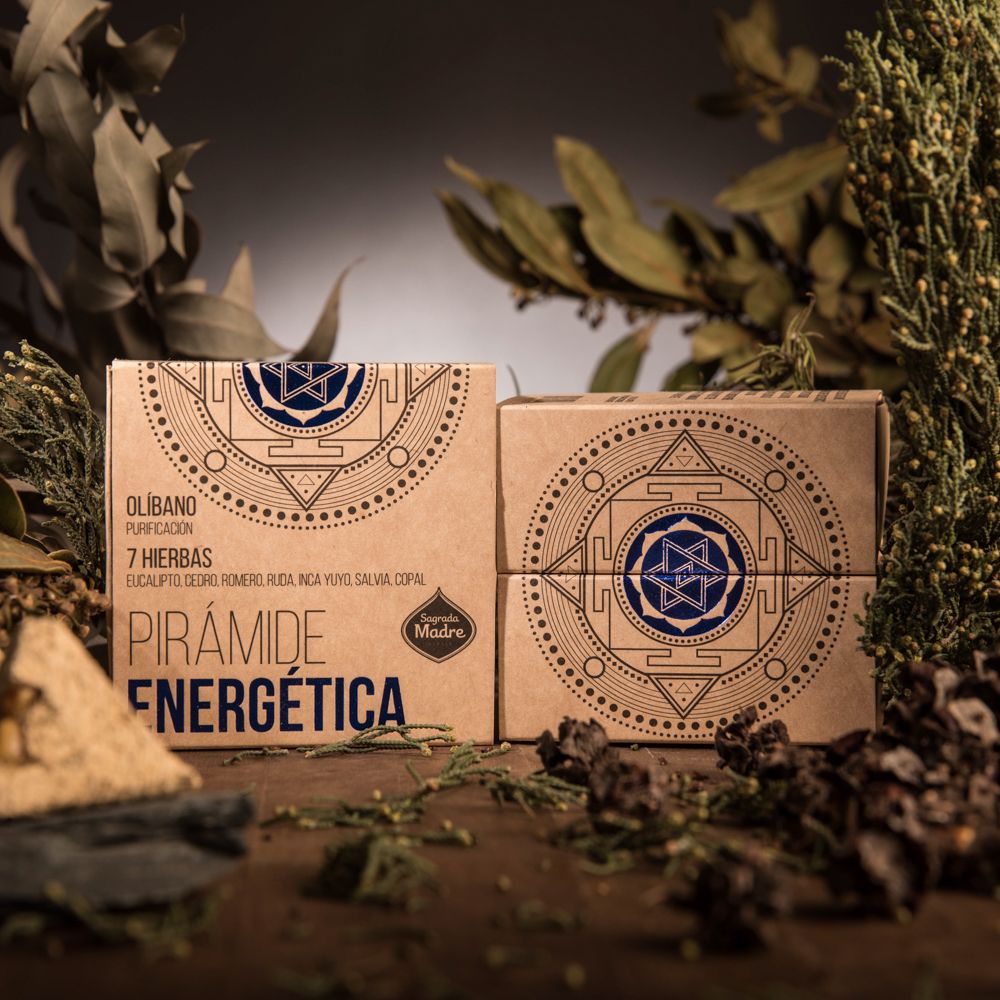 Pirâmide Energética Sagrada Madre - 7 Ervas