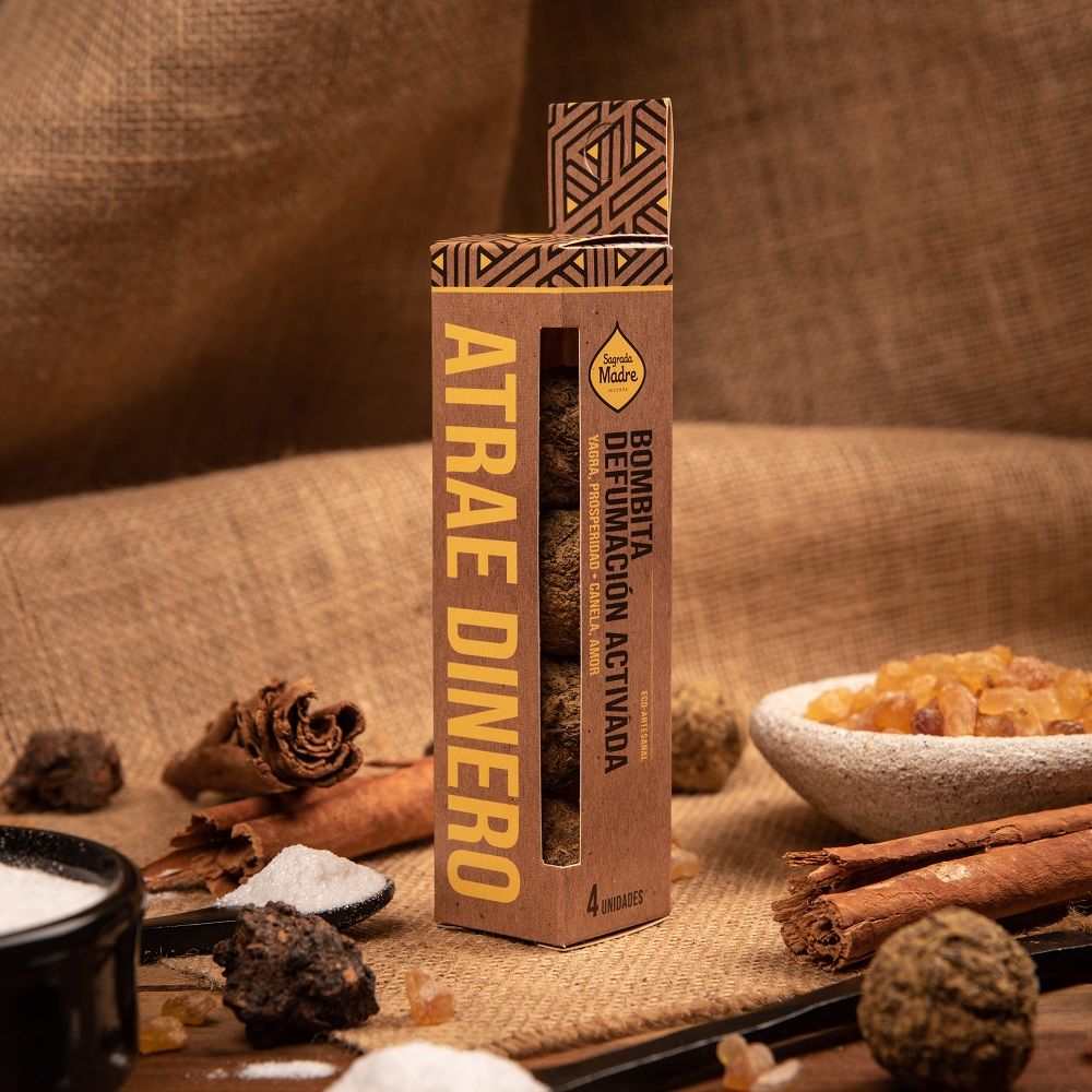 Bombitas Defumação Ativada Yagra e Canela - Sagrada Madre