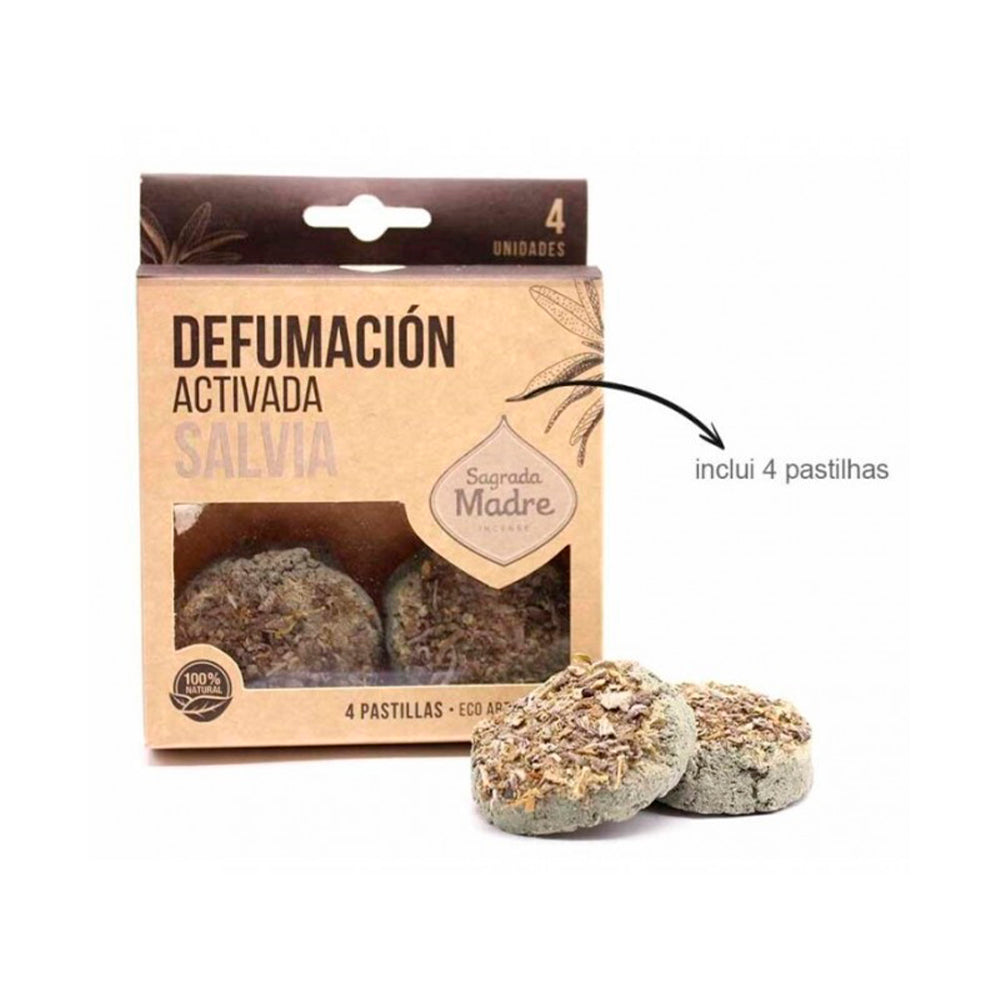 Defumação Ativada Sálvia Branca - Sagrada Madre