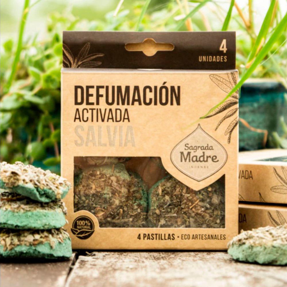 Defumação Ativada Sálvia Branca - Sagrada Madre