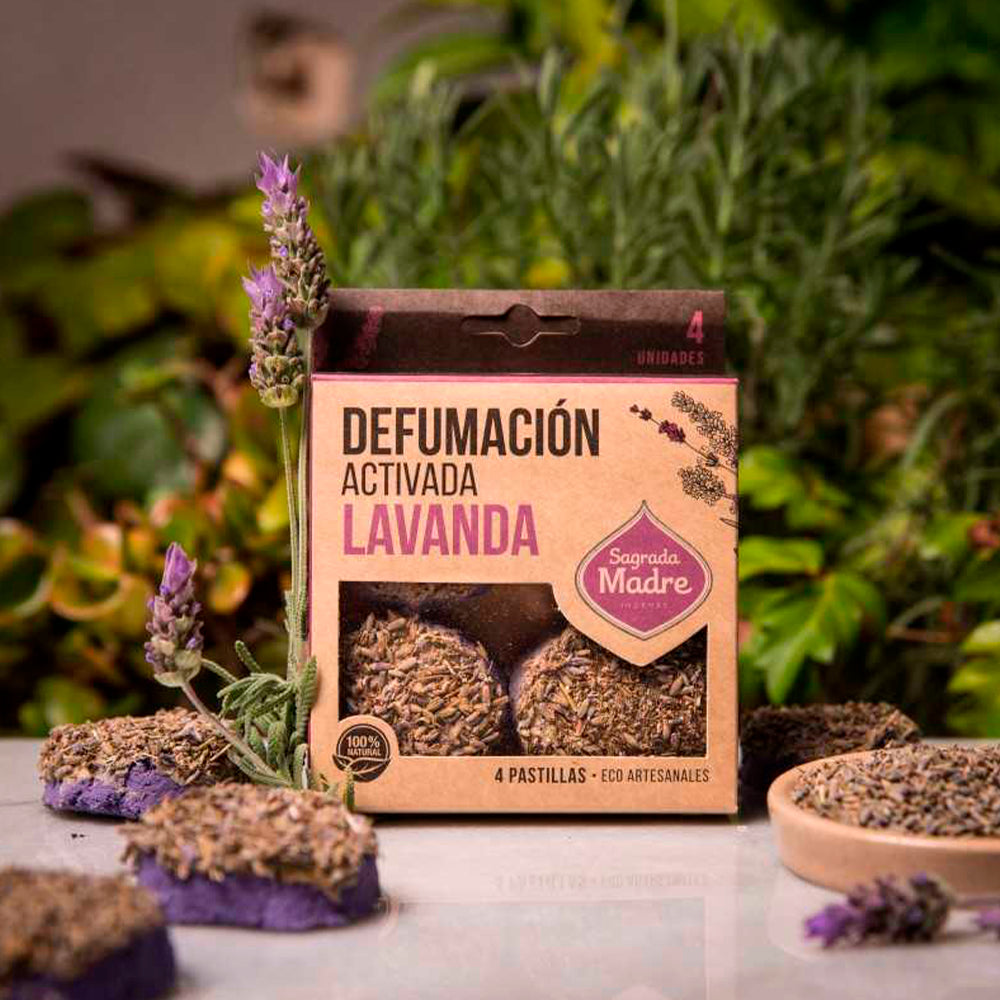 Defumação Ativada Lavanda - Sagrada Madre