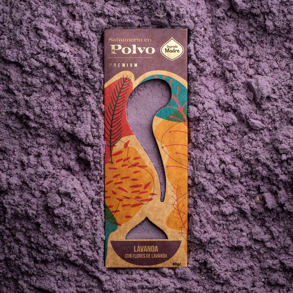 Incenso em Pó Premium Sagrada Madre - Lavanda