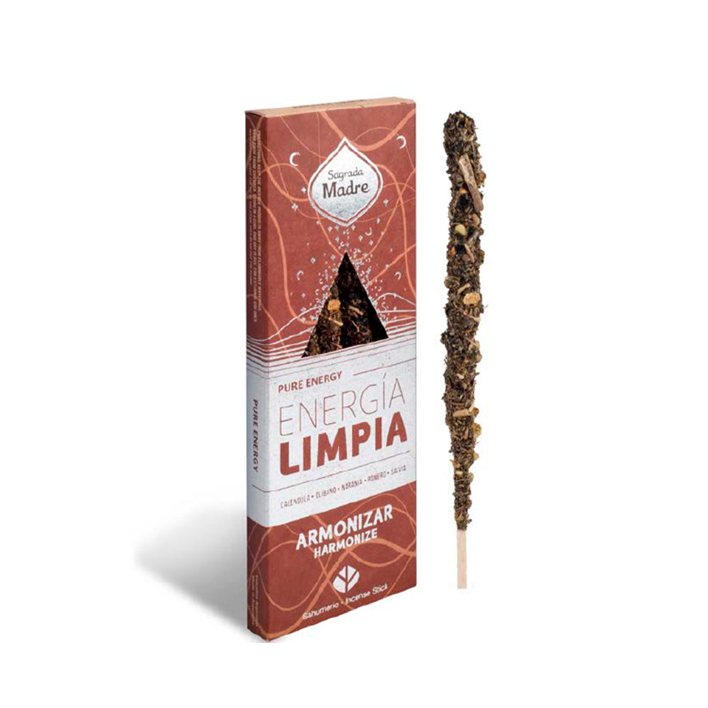 Incenso Energia Limpa Sagrada Madre - Harmonizar
