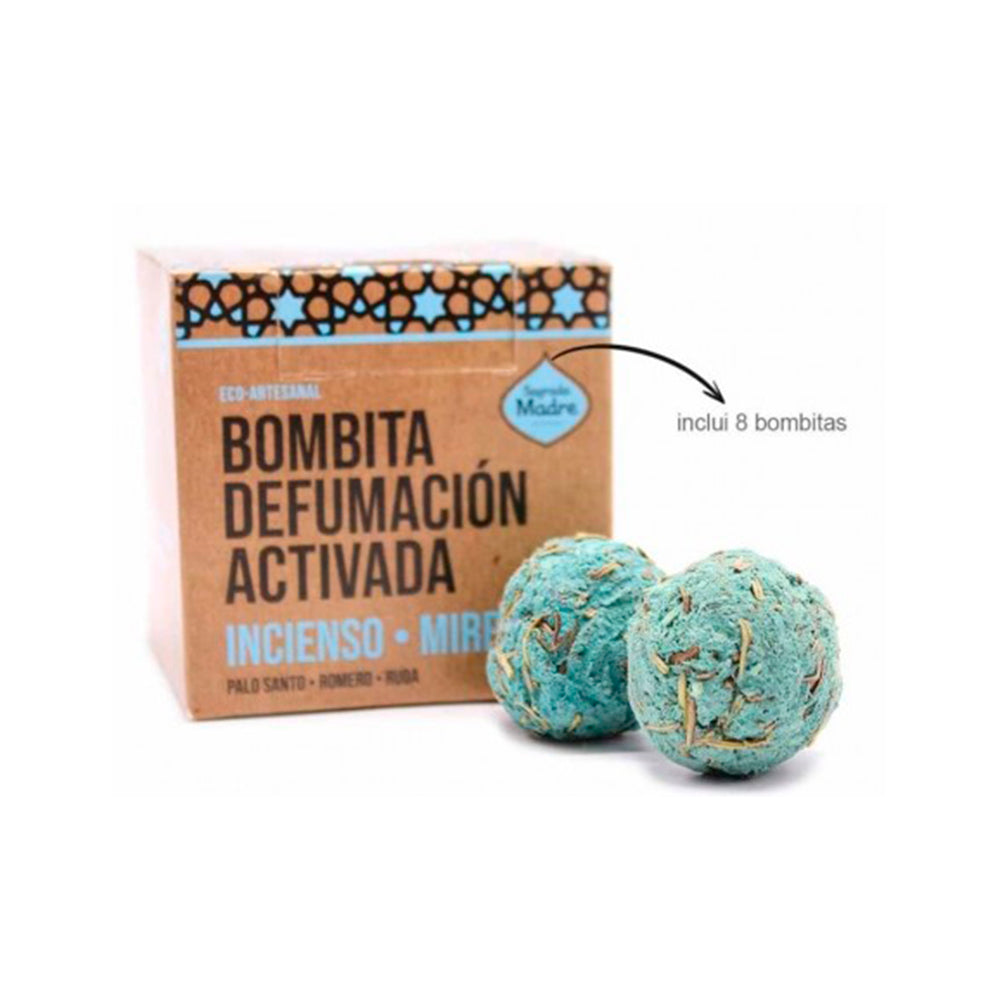 Bombitas Defumação Ativada Incenso e Mirra - Sagrada Madre