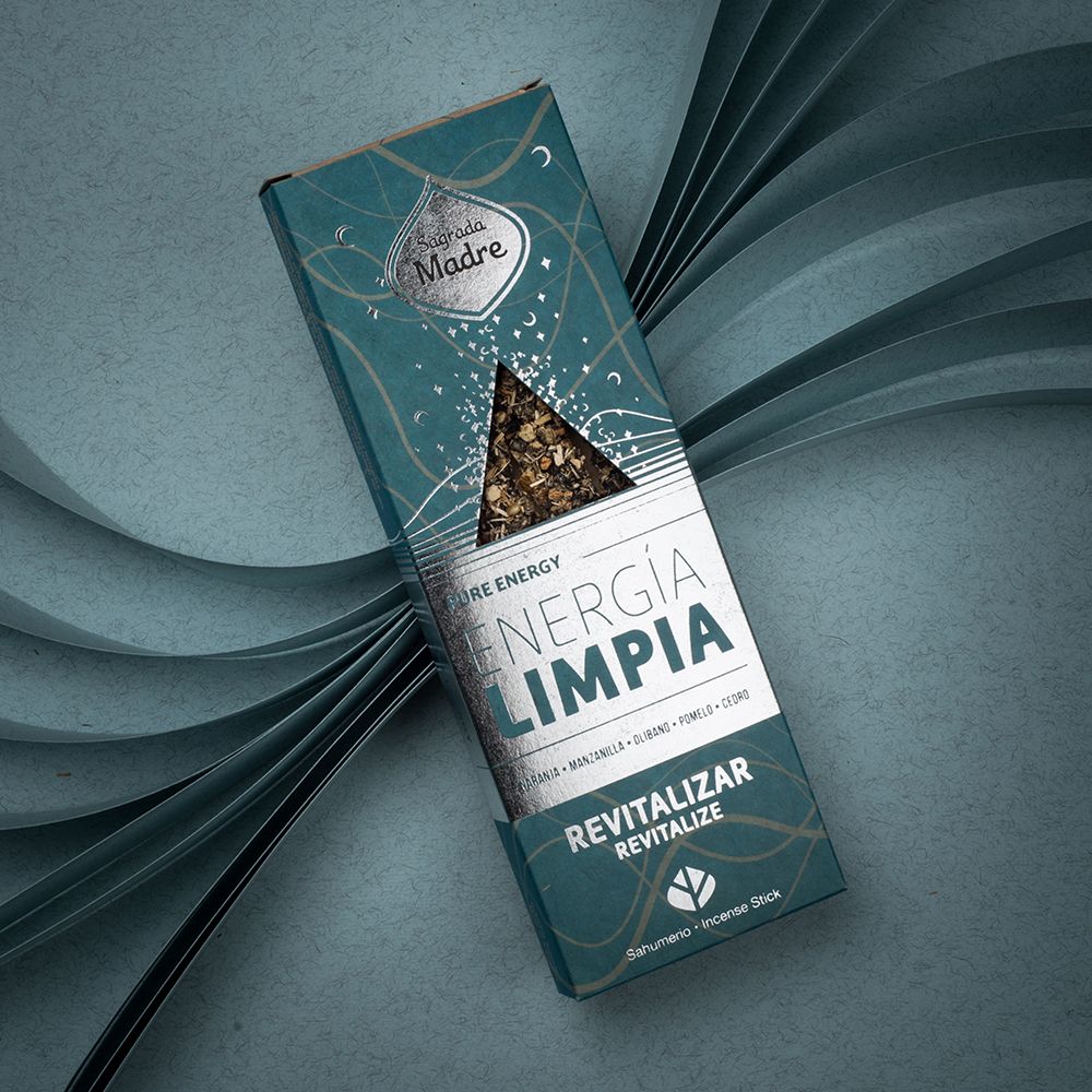 Incenso Energia Limpa Sagrada Madre - Revitalizar