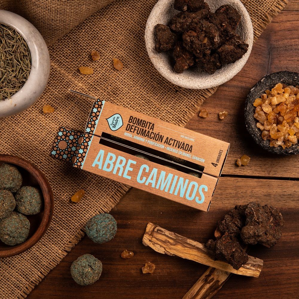 Bombitas Defumação Ativada Incenso e Mirra - Sagrada Madre