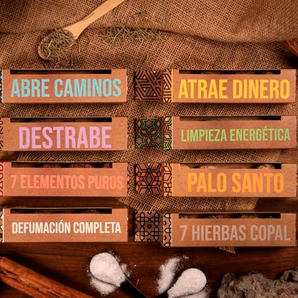 Bombitas Defumação Ativada 7 Elementos Puros - Sagrada Madre