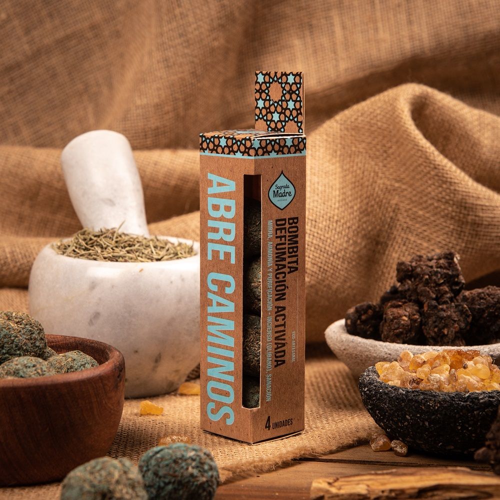 Bombitas Defumação Ativada Incenso e Mirra - Sagrada Madre