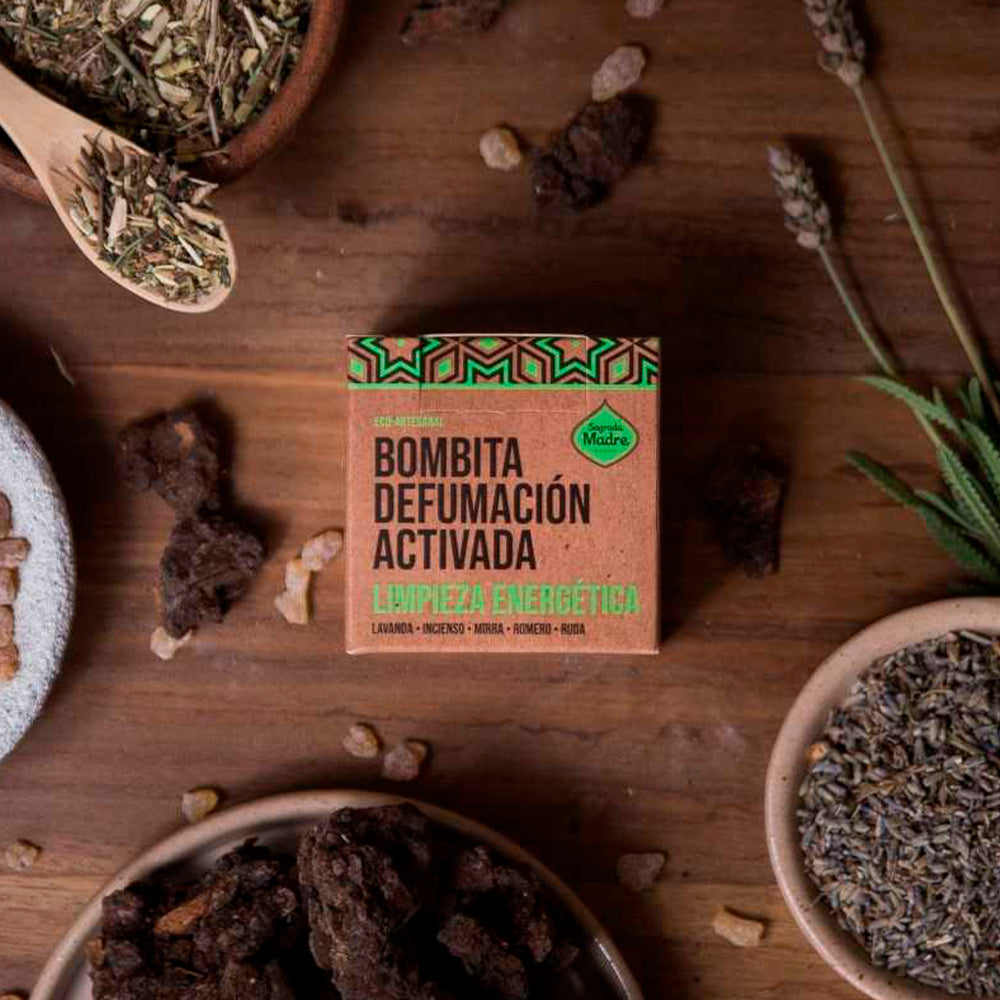 Bombitas Defumação Ativada Limpeza Energética - Sagrada Madre