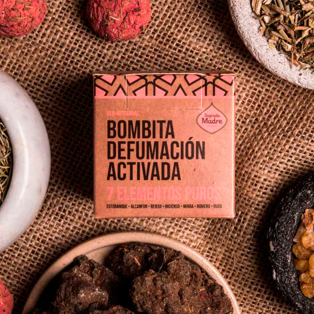 Bombitas Defumação Ativada 7 Elementos Puros - Sagrada Madre