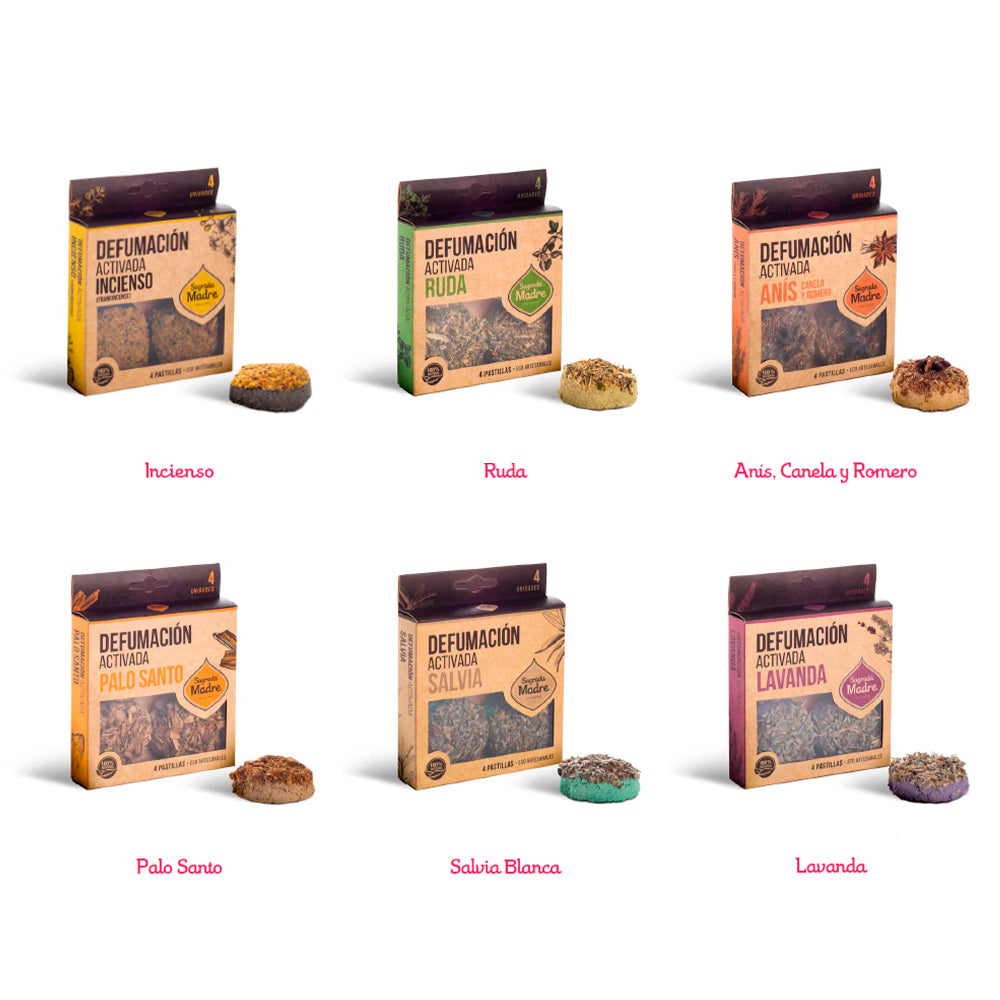 Defumação Ativada Incenso - Sagrada Madre