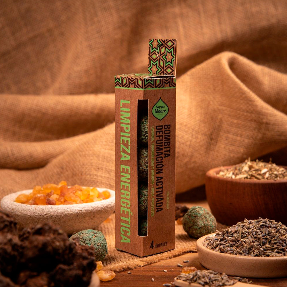 Bombitas Defumação Ativada Limpeza Energética - Sagrada Madre