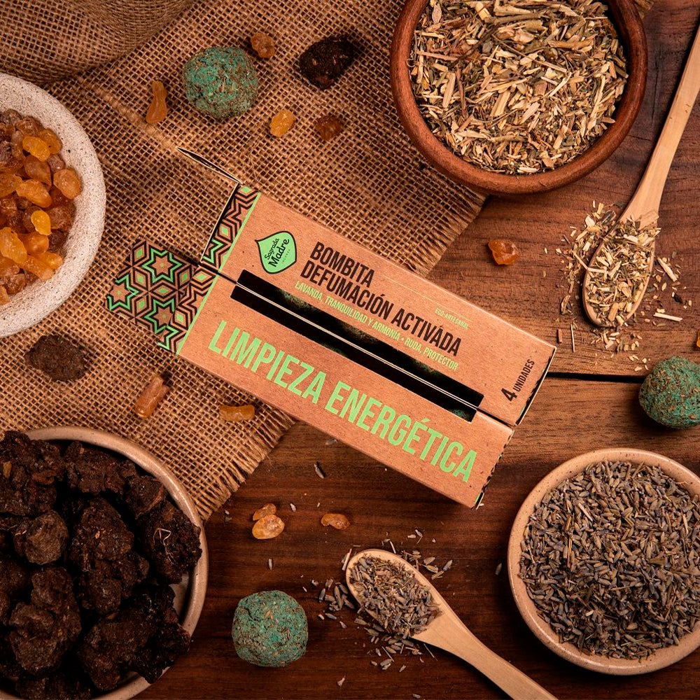 Bombitas Defumação Ativada Limpeza Energética - Sagrada Madre