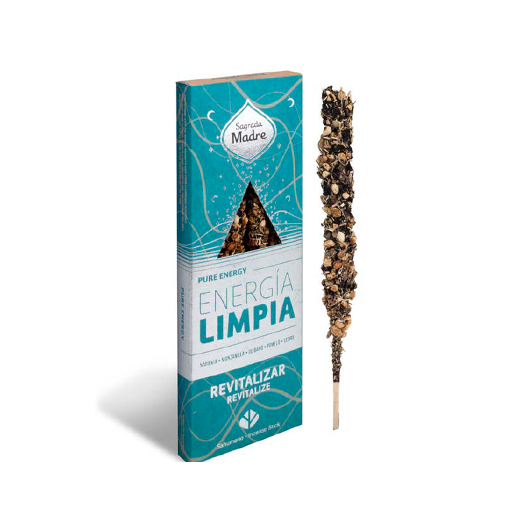 Incenso Energia Limpa Sagrada Madre - Revitalizar