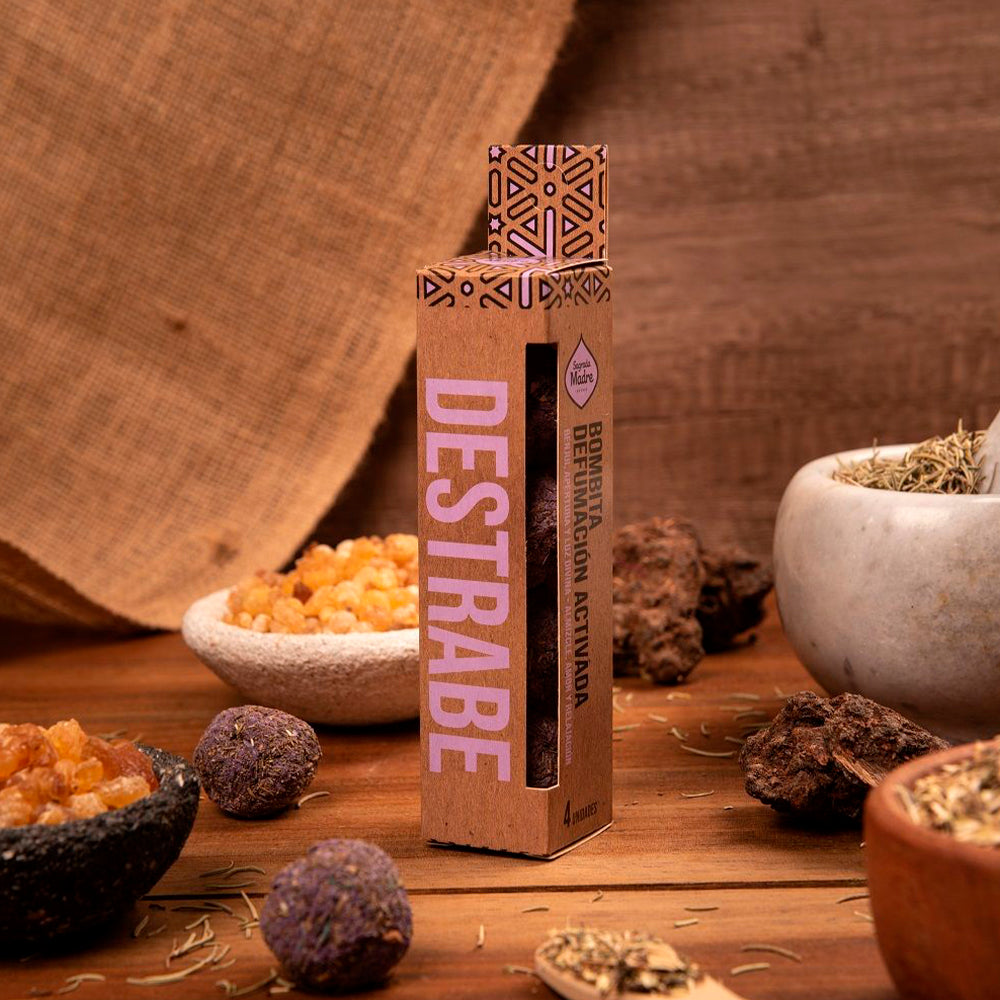 Bombitas Defumação Ativada Benjoim - Sagrada Madre