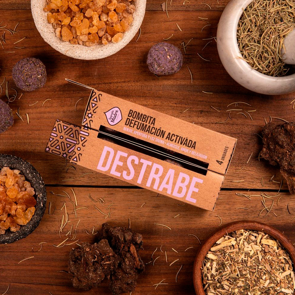 Bombitas Defumação Ativada Benjoim - Sagrada Madre