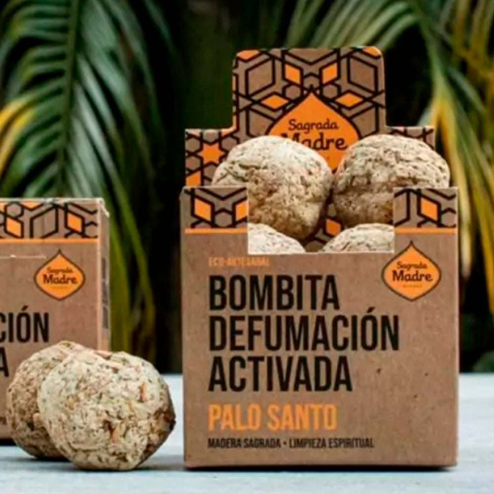 Bombitas Defumação Ativada Pau Santo - Sagrada Madre