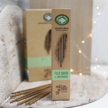 Incenso Green - Tree Native Vegan Palo Santo & Sweetgrass