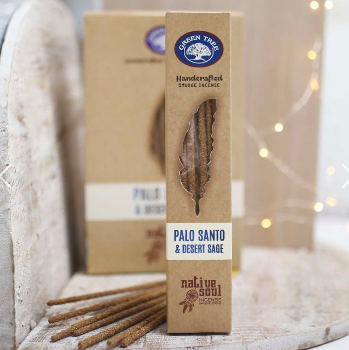 Incenso-  Green Tree Native Vegan Palo Santo & Desert Sage