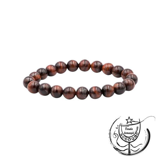 Pulseira - Obsidiana Mogno - 6mm