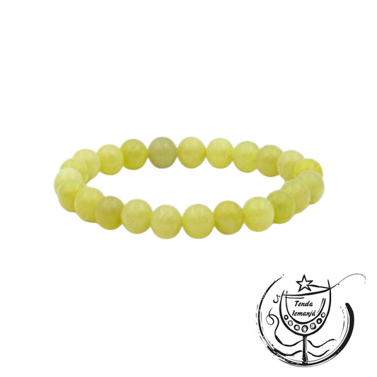Pulseira - Jade Limão - 8mm