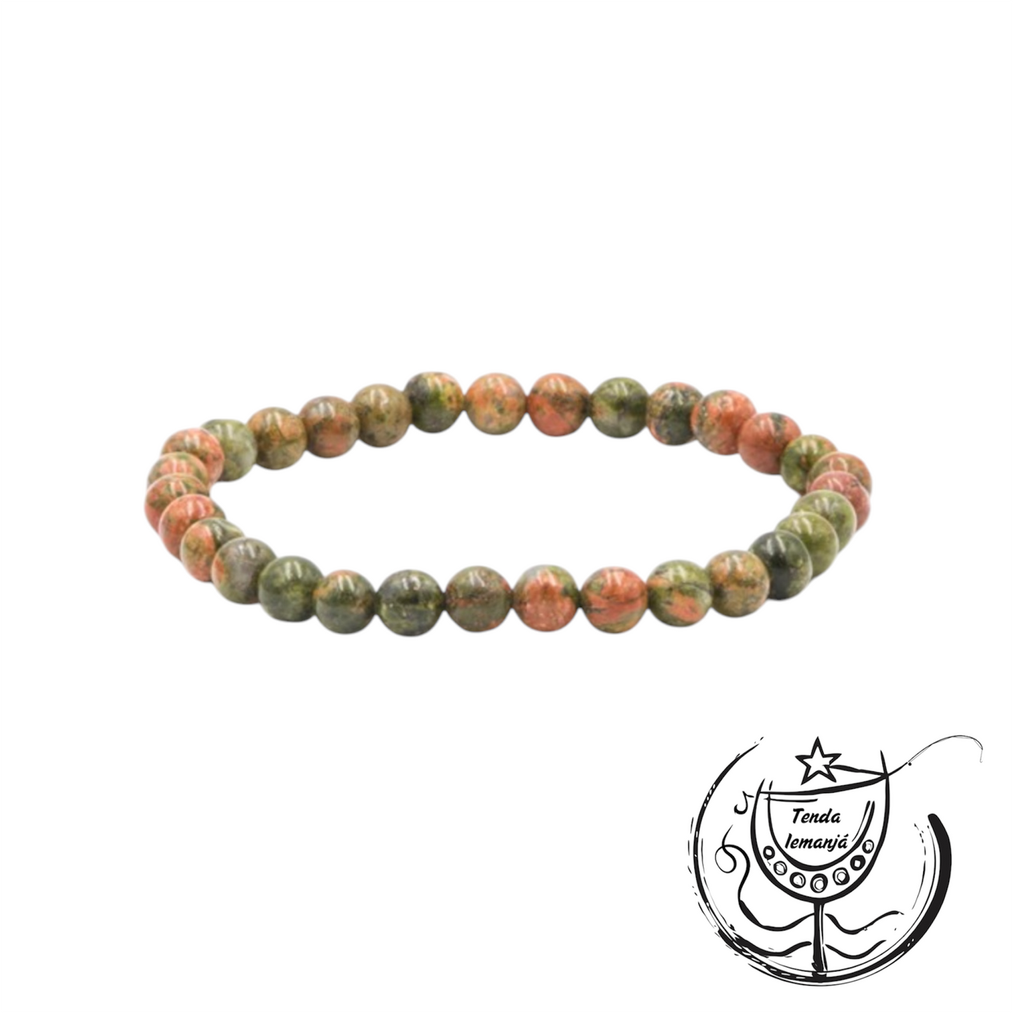 Pulseira - Unakite - 6mm