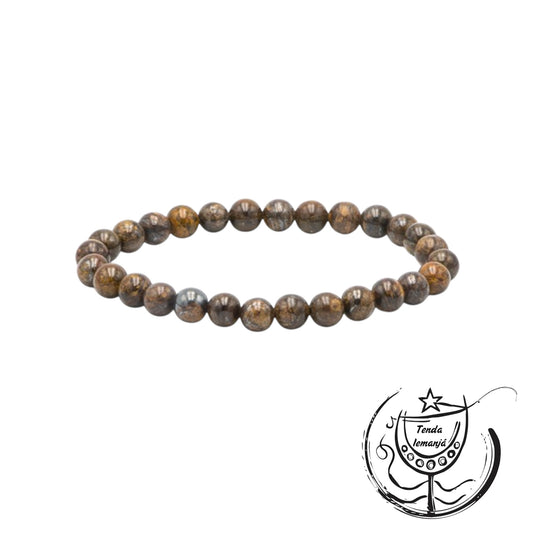 Pulseira - Bronzite - 6mm