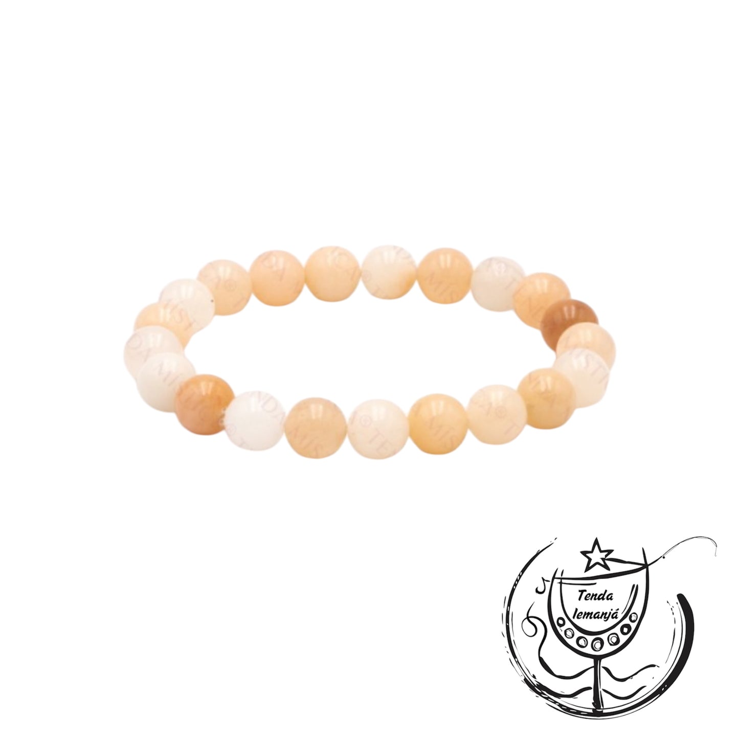 Pulseira - Aventurina Rosa - 6mm