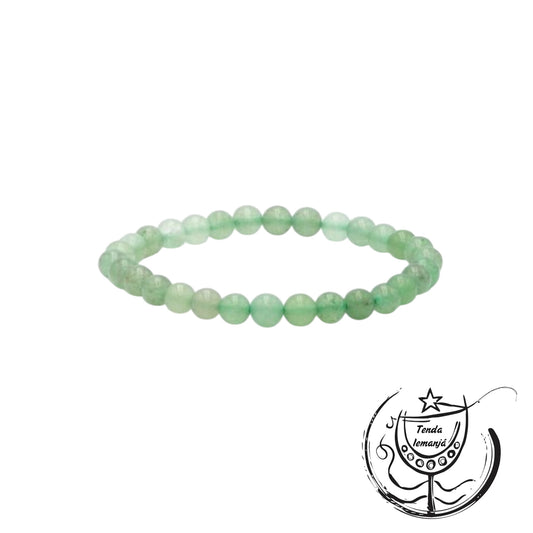 Pulseira - Quartzo Verde - 6mm