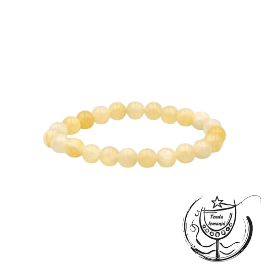 Pulseira - Calcite Amarela - 8mm