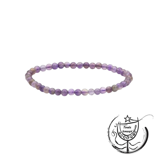 Pulseira - Ametista - 4mm