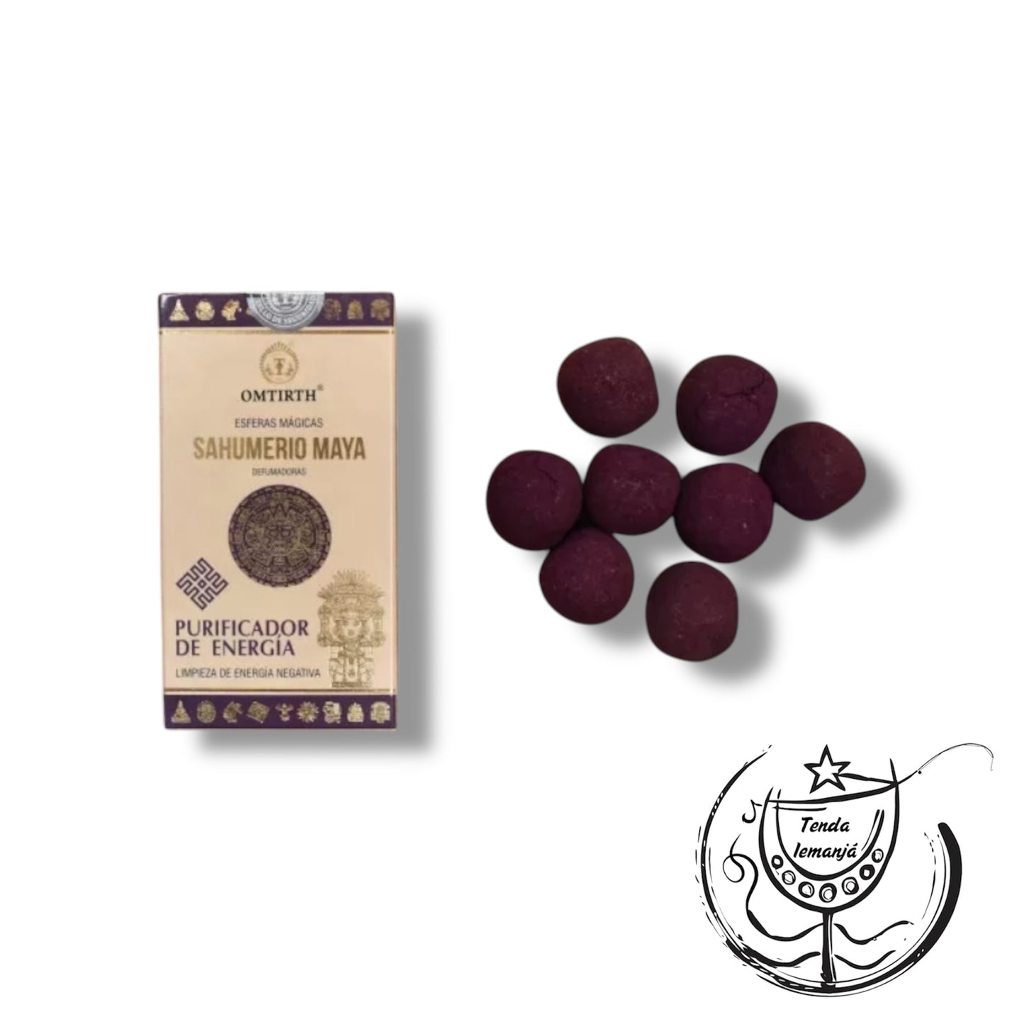 OMTIRTH - Sahumerio Maya - Purificador de Energia