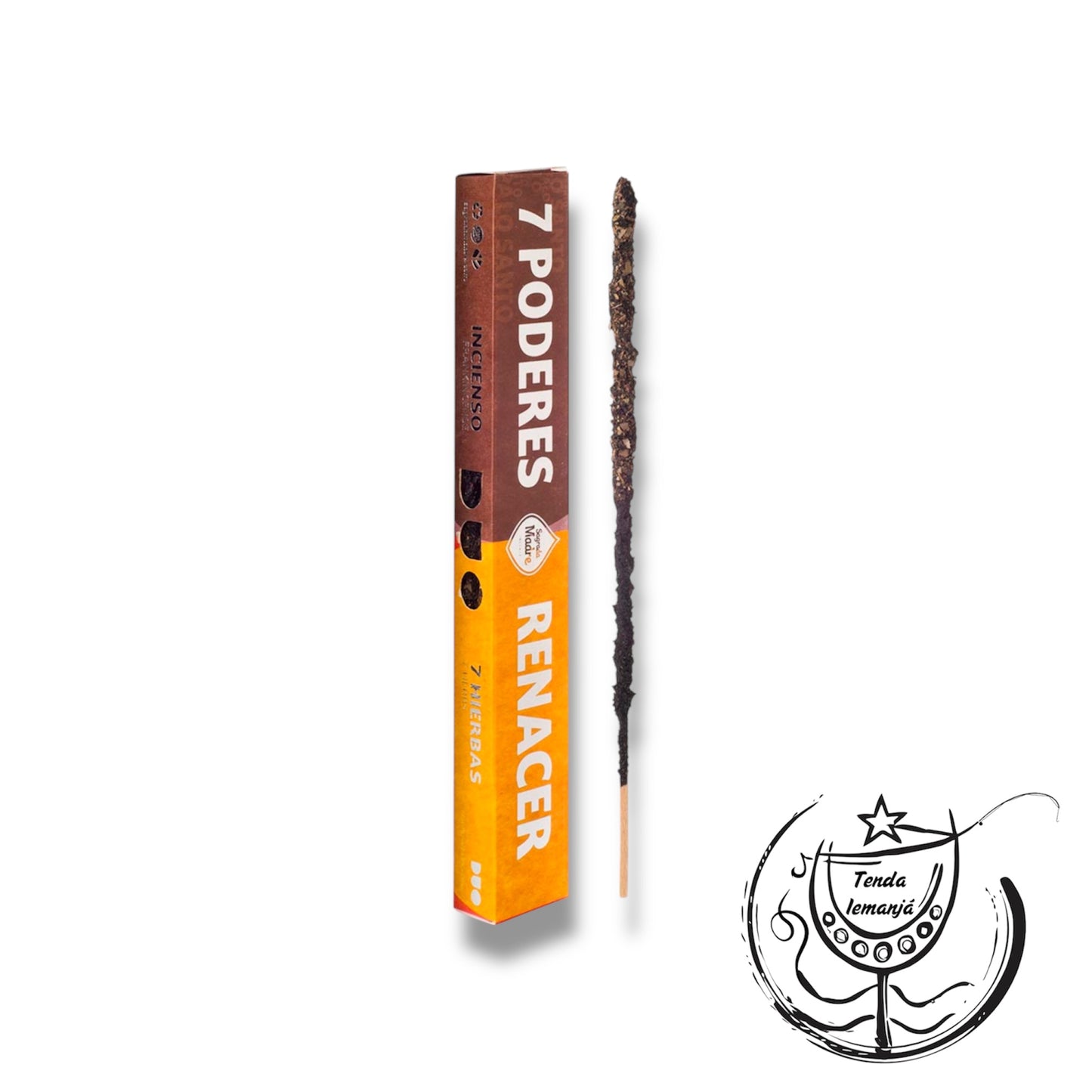 Incenso  SAHUMERIO DUO Sagrada Madre - 7 Poderes & Renascer