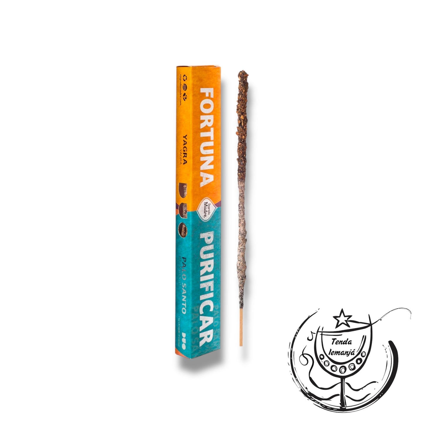 Incenso  SAHUMERIO DUO Sagrada Madre - Fortuna & Purificação